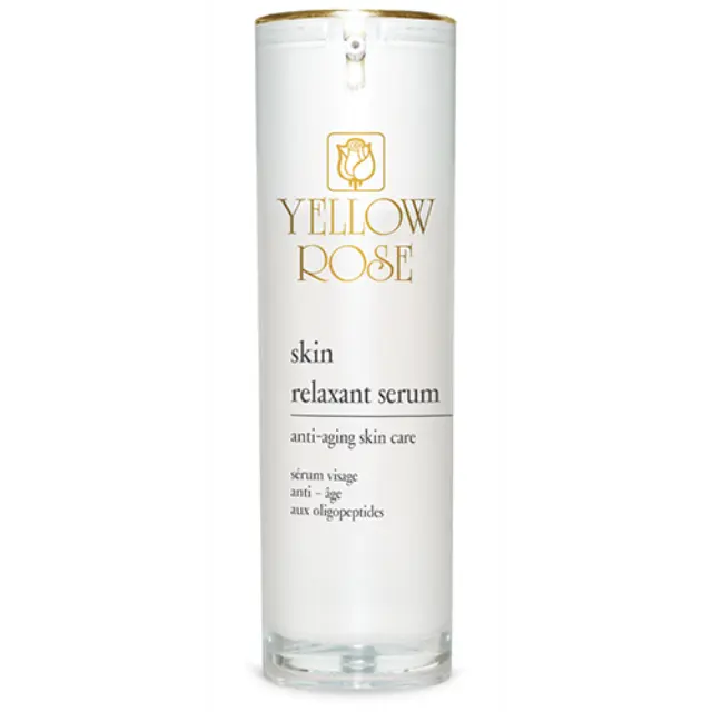 Yellow Rose Skin Relaxant Ενυδατικό & Αντιγηραντικό Serum Προσώπου με Βιταμίνη C & Υαλουρονικό Οξύ για Αποτοξίνωση & Λάμψη 30ml