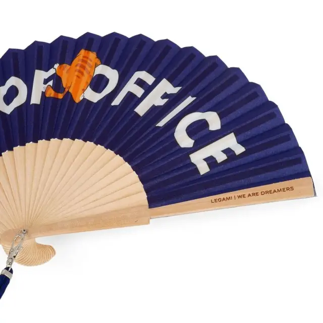 Legami Good Vibes Que Calor Βεντάλια Out of Office με Κορδόνι Μεταφοράς 1τμχ 2