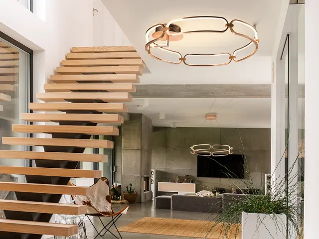 Colette 786508D φωτιστικό οροφής ροζ χρυσό dimmable