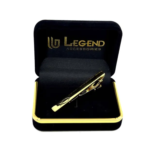 Χρυσαφί Κλιπ Γραβάτας 6 cm – LGD-TC-124/6CM