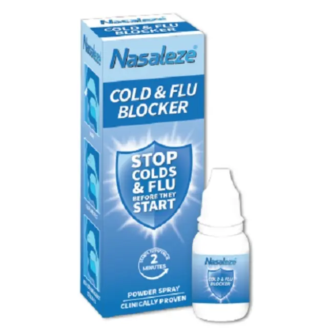 Nasaleze Cold + Flu Blocker Spray (χρήση προϊόντος έως τέλος Απριλίου)