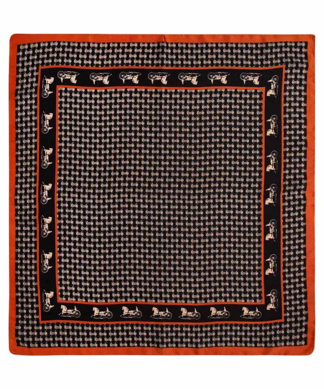 Διακοσμητικό μαντήλι (65cm x 65cm) σχέδιο 12 - -