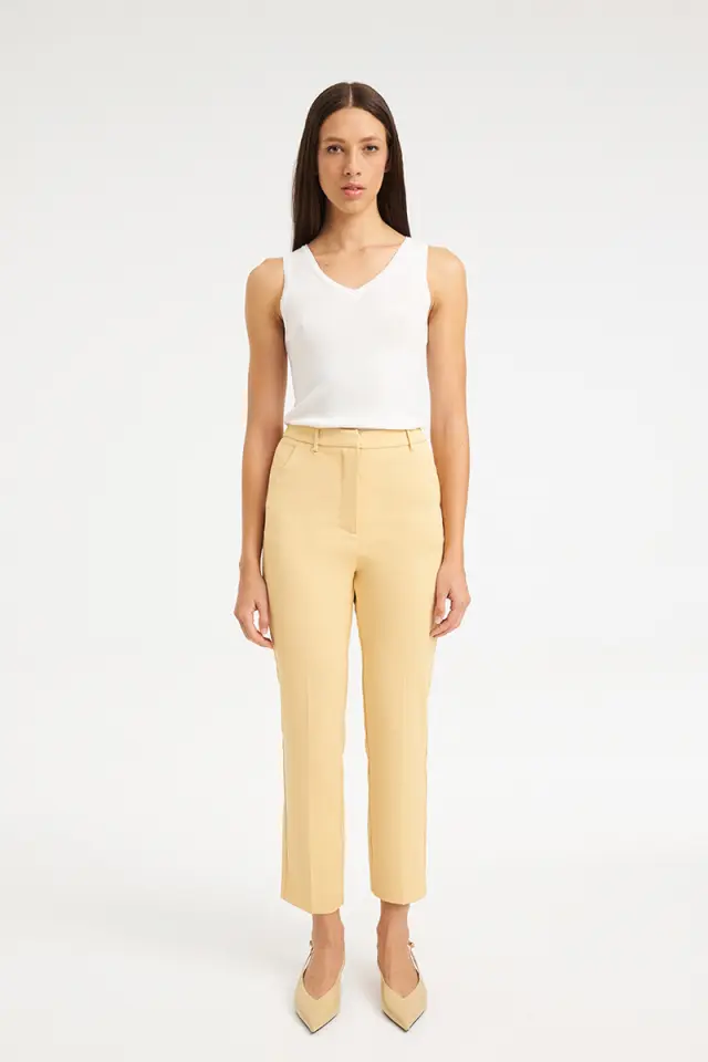 Ψηλόμεσο Tailored Παντελόνι SELVA TROUSERS - XS