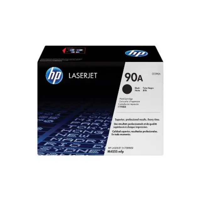 HP 90A Γνήσιο Toner Laser Εκτυπωτή Μαύρο 10000 Σελίδων (CE390A)