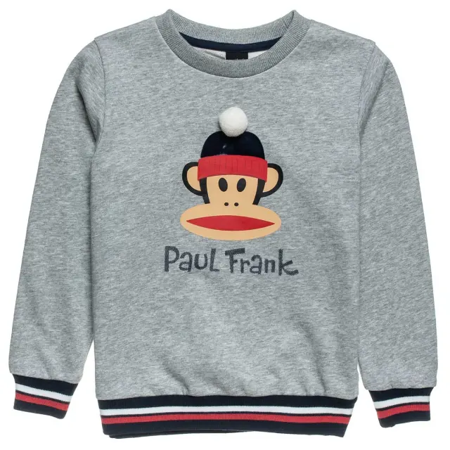 Σετ φόρμας φούτερ Paul Frank με ανάγλυφα στοιχεία και πομ πον 2