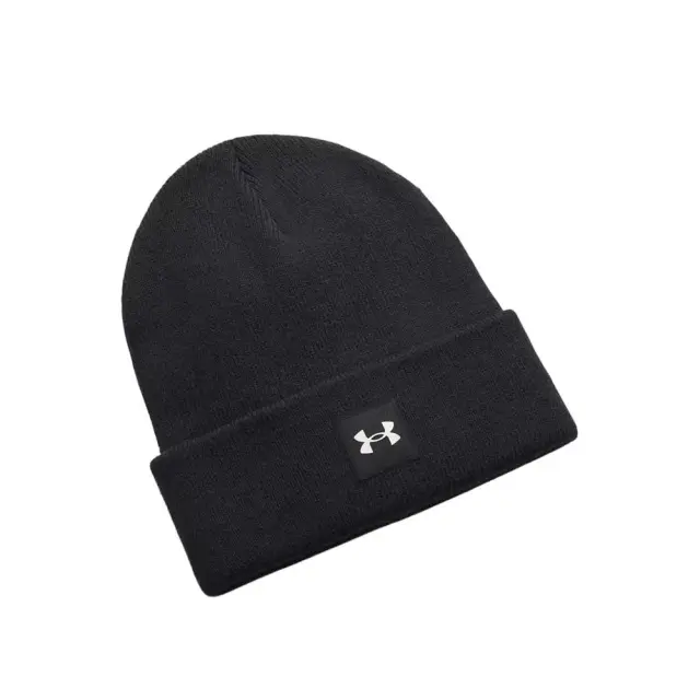 Under Armour Adult Halftime Cuff Beanie Τριπλό Μαύρο 1373155-005 (Under Armour) - One Size