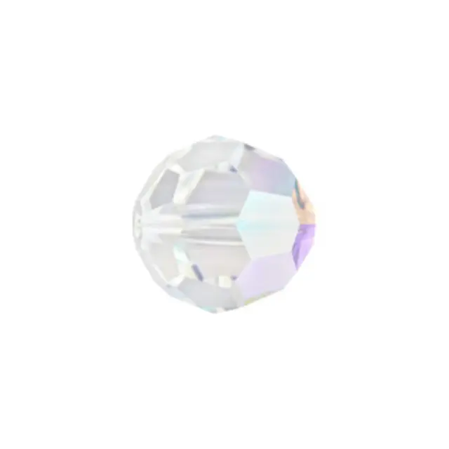 Swarovski 5000 Faceted Round Crystal AB 4mm - 10τεμ