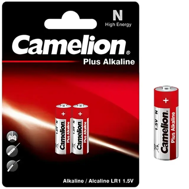 Camelion LR01N-BP2 – Αλκαλικές Μπαταρίες 1,5V (2 τμχ)