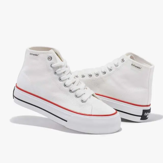 Flatform Μποτάκι D.Franklin NVK22051-0001-36 Άσπρο - 36 3