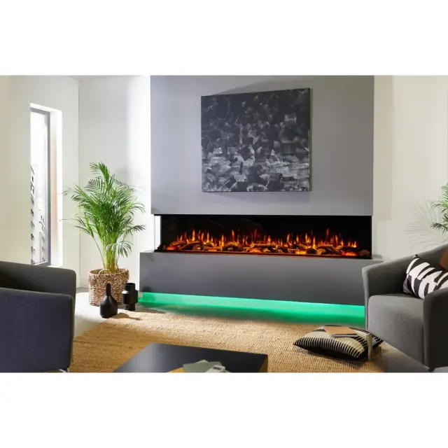 Charlton & Jenrick iRange i2200e Deep Ηλεκτρικό τζάκι 220cm 2