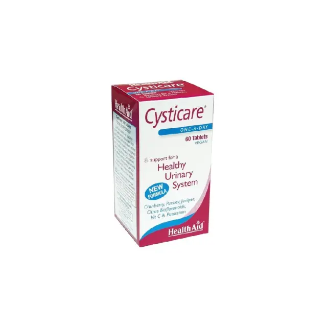 Health Aid Cysticare, για την Καλή Λειτουργία του Γυναικείου Ουροποιητικού Συστήματος, 60tabs