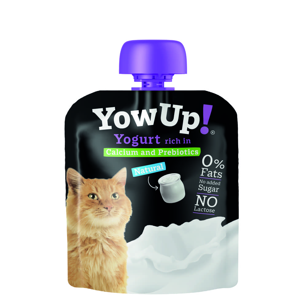 YowUp Cat Yogurt Pouch Γιαούρτι Με Πρεβιοτικά για Γάτες 85gr Μονόχρωμο