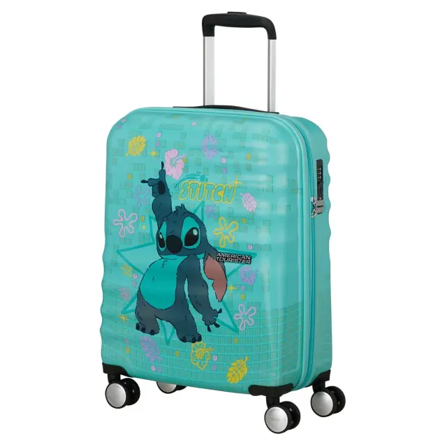 Βαλίτσα American Tourister τρόλεϊ Disney Stitch 36 lt 2