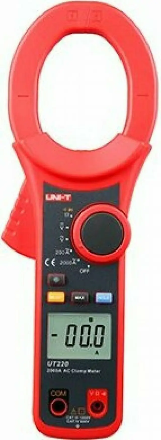 Uni-T Αμπεροτσιμπίδα Ψηφιακή 2000A AC UT220 με Ακροδέκτες