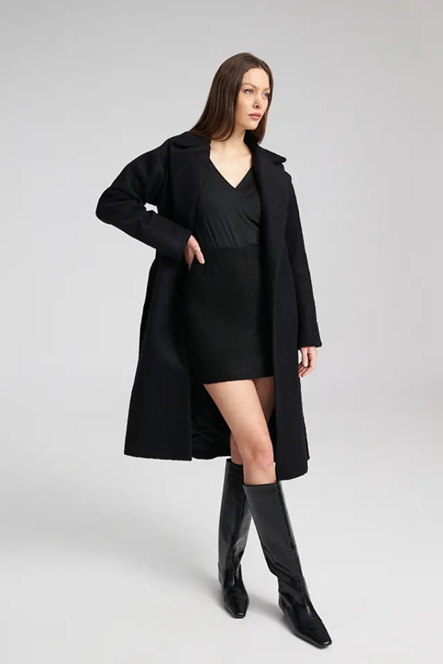 Κλασικό Παλτό με Ζώνη MELLIO COAT - L 3