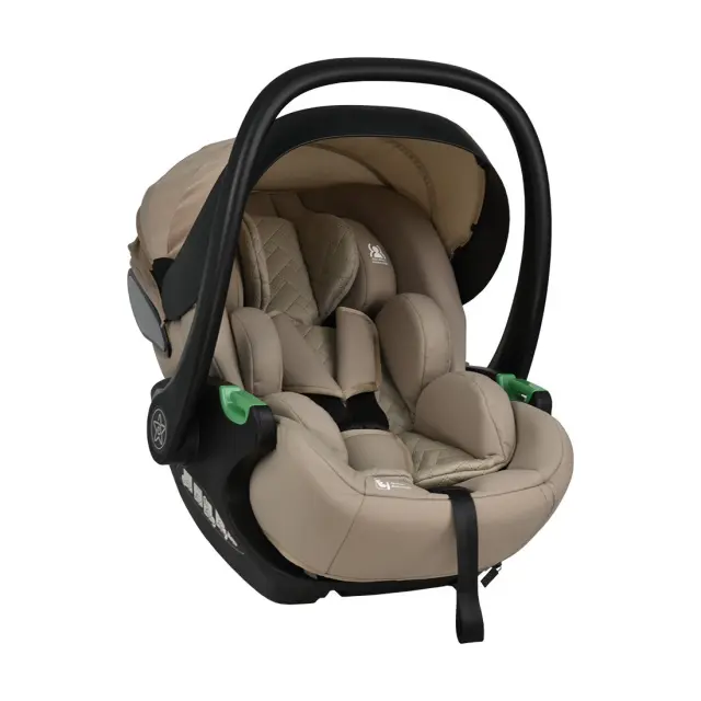 Κάθισμα Αυτοκινήτου Bebe Stars Baby i-Size Natural Beige 004-182