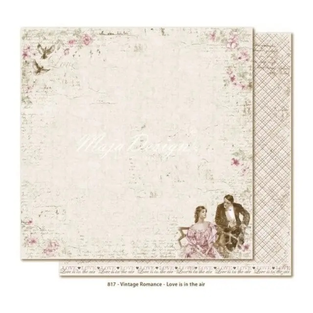 Χαρτί Scrapbooking Maja Collection Vintage Romance, διπλής όψης