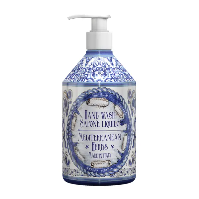 Rudy Profumi Le Maioliche Mediterranean Herbs Υγρό Σαπούνι Χεριών 500ml