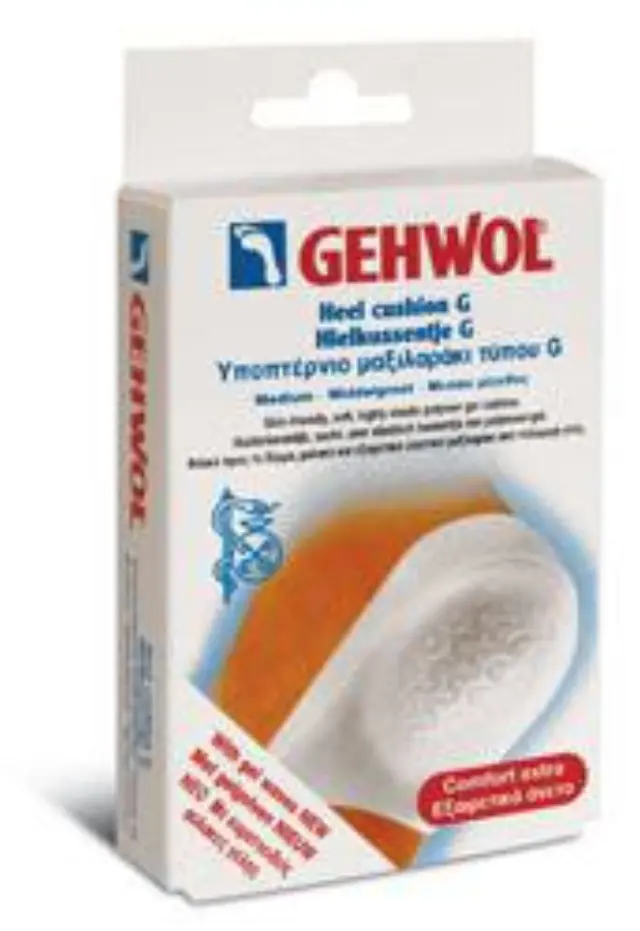 GEHWOL Heel Cushion G (Small) Υποπτέρνιο Μαξιλαράκι Τύπου G (Μικρό) EU 35-37 2τμχ