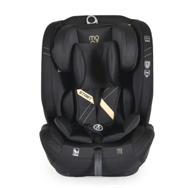Moni Start Κάθισμα Αυτοκινήτου i-Size 76-150cm 9-36kg Black 3