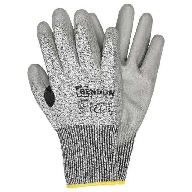 Working gloves anti cut level C size 10