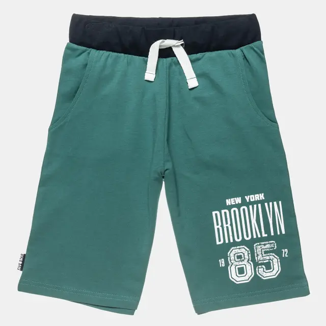 Βερμούδα Five Star με τύπωμα Brooklyn