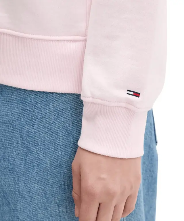 Tommy Hilfiger - Γυναικείο Φούτερ Tjw Essential Logo Regular Fit DW0DW21922-TOG Ροζ - XL 2