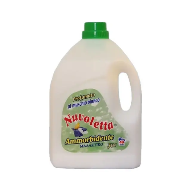 NUVOLETTA μαλακτικό ρούχων muschio bianco 3lt