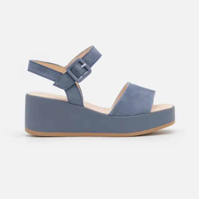 Gabor Πέδιλα Γυναικείο δέρμα Nubuck Μπλέ GAB/84531 18-NAUTIC - 37