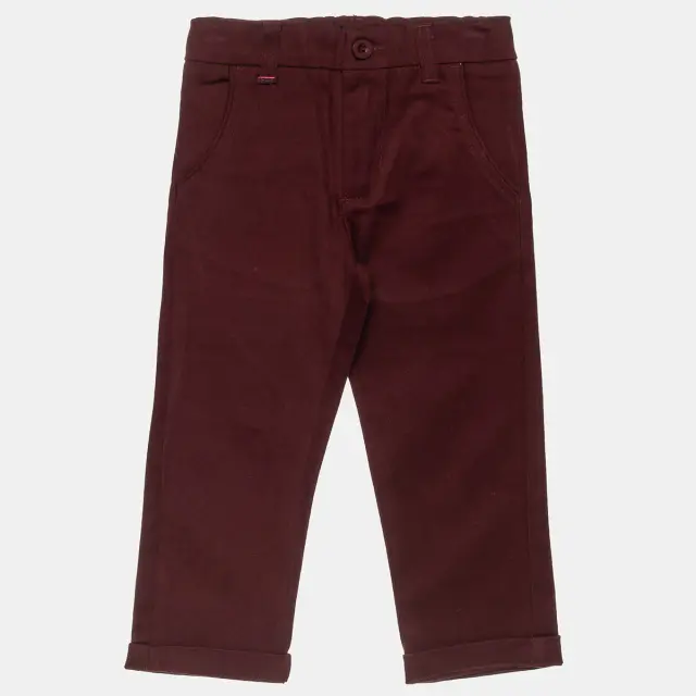 Παντελόνι chinos με ρεβέρ