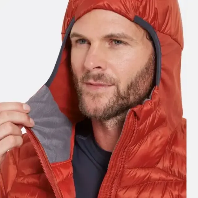 Rab Cirrus Flex Hoody Ανδρικό Συνθετικό Puffer Μπουφάν Slim Army - X Large 3