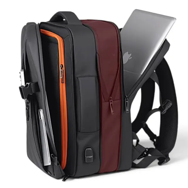 Επαγγελματικό Ταξιδιωτικό Σακίδιο Playfulbags PS3507 45x30x16+6cm Laptop 15.6" Αδιάβροχο 30lt 2