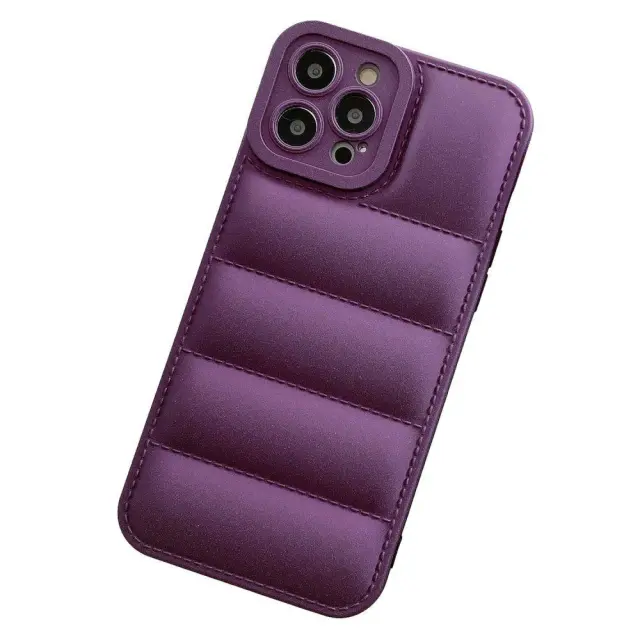 Back Cover Προστατευτική Θήκη Shockproof Σιλικόνης για iPhone 15 Pro Max – Purple OEM