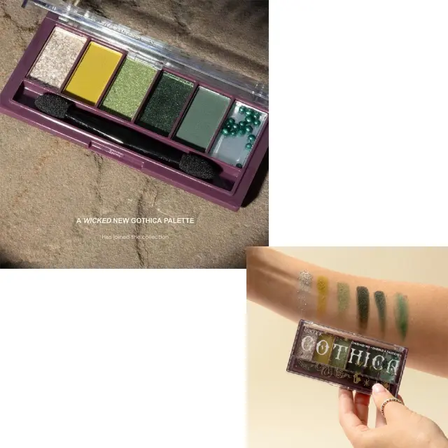Technic Cosmetics Gothica Halloween Wicked Eyeshadow Palette – Παλέτα με 6 Σκιές Ματιών 7,2g 2