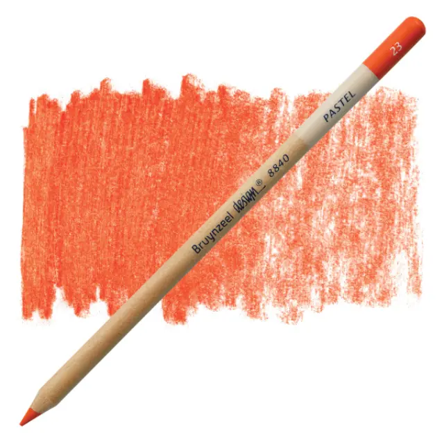 Μολύβι Παστέλ Bruynzeel Design - 23 Orange