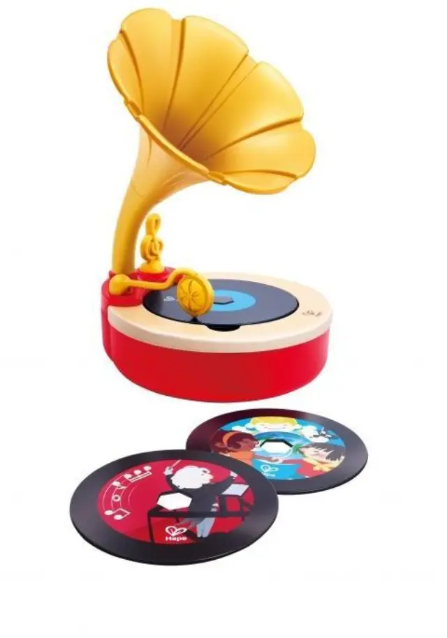 Hape Early Melodies Ξύλινος Φωνογράφος Tune Time