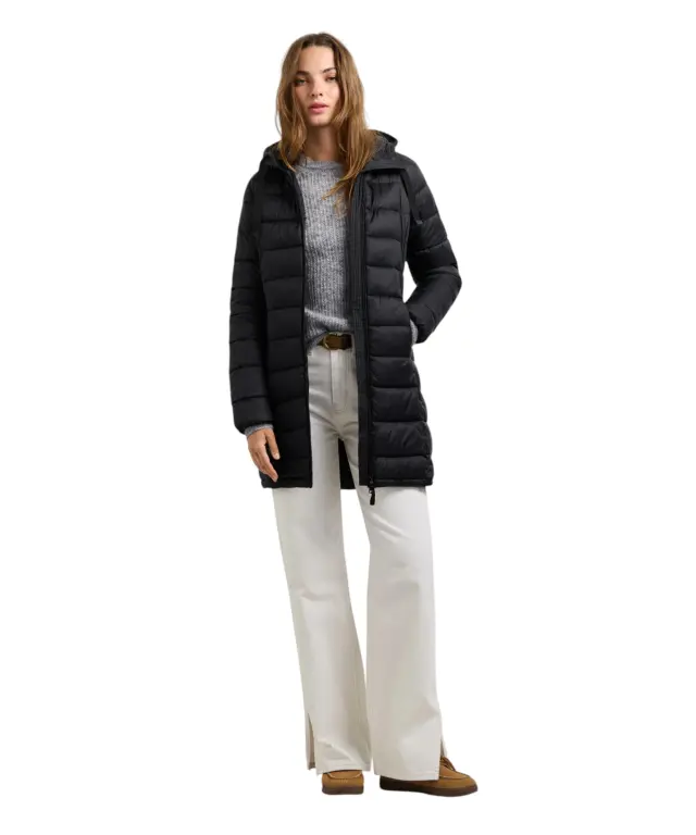 Pepe Jeans - Γυναικείο Μακρύ Μπουφάν Lia Long PL4024499-999 Μαύρο 3