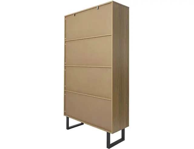 Βιβλιοθήκη Calypso Home Deco Factory με 5 ράφια και διαστάσεις 100x35x180cm - Aπόχρωση Καφέ HD0435 3