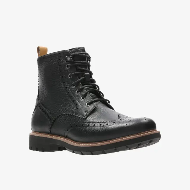 Clarks ανδρικό αρβυλάκι σε μαύρο χρώμα Batcombe Lord 26134857 black - 41 3