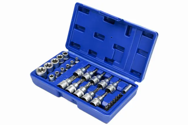 Torx bit - socket set 30 pieces Cr-V