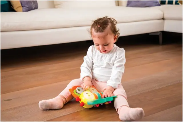 INFANTINO LIGHT'N SOUND BUTTERFLY BOOK 3