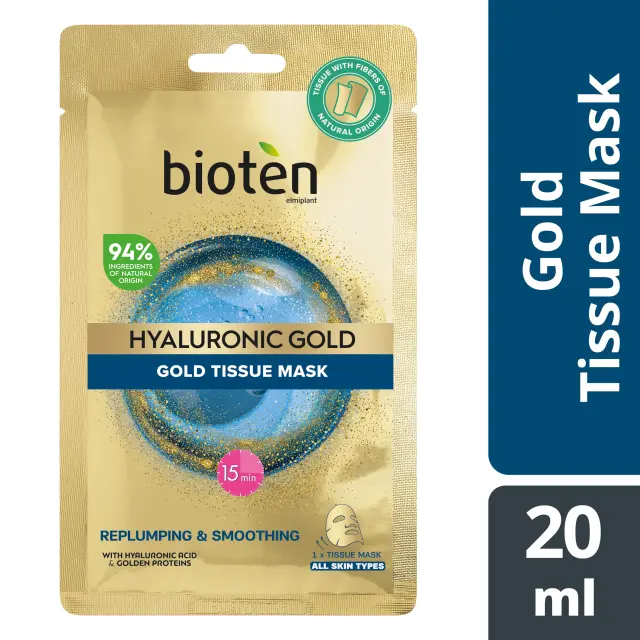 Bioten Hyaluronic Gold Tissue Mask 25ml