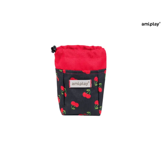 Amiplay BeHappy Treats Dispenser - Cherry - 8x6x10cm