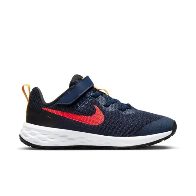Nike Revolution 6 (PSV) (DD1095-412) - Μπλέ-Κόκκινο