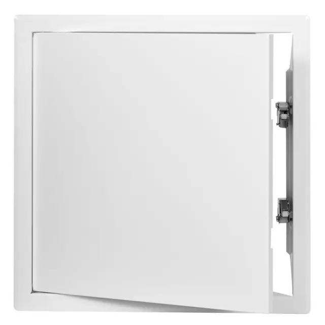 Europlast RLMP4040 Θυρίδα Επίσκεψης Μεταλλική με Click Λευκό 2