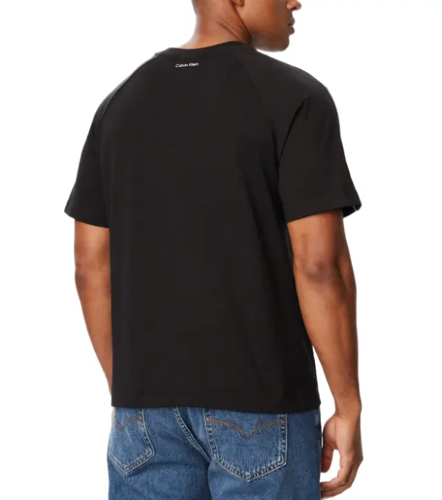CalvinKlein ανδρικό μονόχρωμο t-shirt LV04RH201G-1 2