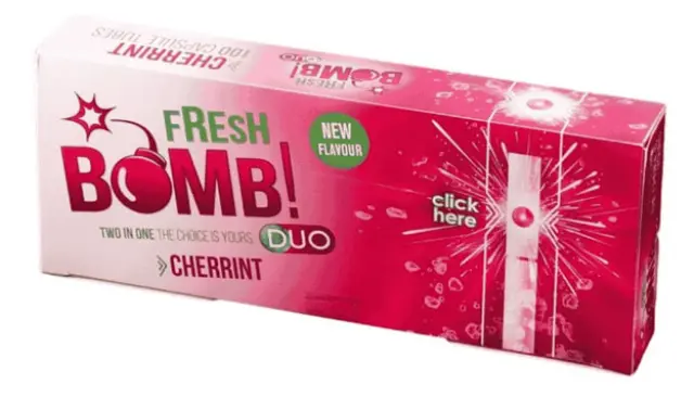 Fresh Bomb Άδεια Τσιγάρα Click Tubes Cherry Mint - 100τεμ.