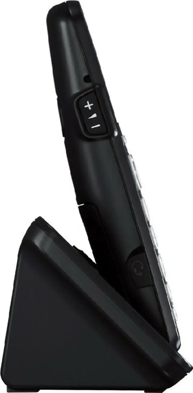 Ασύρματο Ψηφιακό Τηλέφωνο Panasonic KX-TGE250SPB με Πλήκτρο Αποκλεισμού Κλήσεων και Ανοιχτή Ακρόαση Μαύρο EU 2