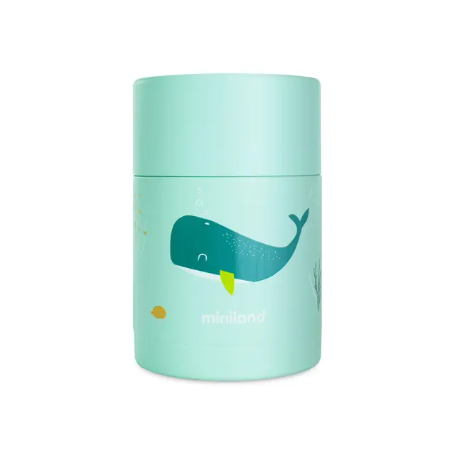 MINILAND FOOD THERMOS 600 ML OCEAN WHALE