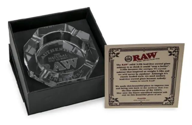RAW Crystal Ashtray- Τασάκι Raw Κρυστάλλινο 3